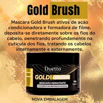 Máscara Hidratante Gold Brush Duetto 280g