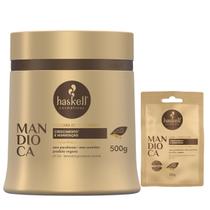 Máscara Hidratante Mandioca Haskell 500g + Dose Tratamento Imediato 40g Máscara Hidratante Mandioca Haskell 500g + Dose Tratamento Imediato 40g