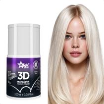 Máscara Hidratante Matizadora para Cabelo Loiro Prata Loiro Clarissímo Magic Color 3D 100ml Máscara Hidratante Matizadora para Cabelo Loiro Prata Loiro Clarissímo Magic Color 3D 100ml