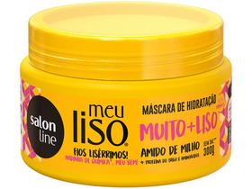 Máscara Hidratante Meu Liso Muito Liso 300g - Salon Line Máscara Hidratante Meu Liso Muito Liso 300g - Salon Line