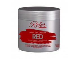 Mascara Hidratante Tonalizante Vermelho Rofer Profissional Mascara Hidratante Tonalizante Vermelho Rofer Profissional