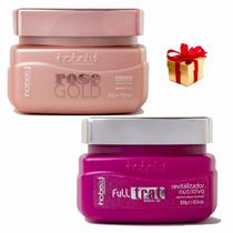 Máscara Hobety Full Trat Nutrição e Rose Gold 300g