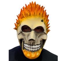 Máscara Homem Fogo Halloween Carnaval Fantasia Teatro Terror Assustador Dia das Bruxas Zumbi Cosplay Horror Monstro
