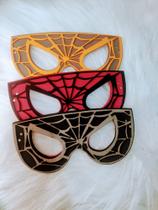 Mascara Homen Aranha 35 UNIDADES Sortidas com elástico