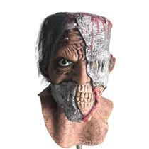 Máscara Horror Demon Scary Face Resina Facial com Crânio Exposto