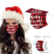 Máscara impressa descartável universal de alta qualidade para adultos10pcs