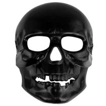 Máscara Infantil de Brinquedo Pirata Caveira Preta Festa Infantil Fantasia Halloween