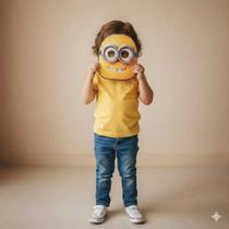Máscara Infantil Realista Dos Minions Máscara Infantil Realista Dos Minions