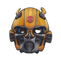 Máscara Infantil Transformers Bumblebee Fantasia Herói Robô Máscara Infantil Transformers Bumblebee Fantasia Herói Robô