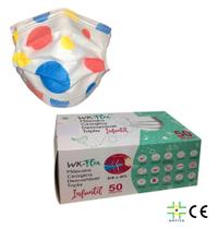 Máscara infantil tripla camada