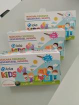 Máscara infantil tripla