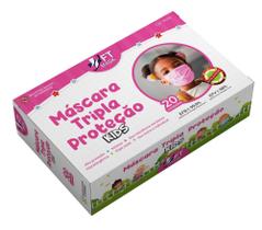 Mascara infantil tripla proteção 40 Unidades - FT MASK