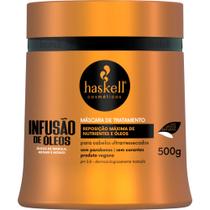 Máscara Infusão de Óleos 500gr Haskell Nutrição ultraprofunda para cabelos ultrarressecados Máscara Infusão de Óleos 500gr Haskell Nutrição ultraprofunda para cabelos ultrarressecados