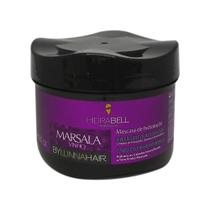 Máscara Intensificador do Tom Vinho Marsala 250g Hidrabell Máscara Intensificador do Tom Vinho Marsala 250g Hidrabell