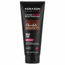 Máscara Intensificadora Keraton Kert Shine Mask Chocolate 240g