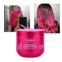 Máscara intensificadora,Pigmentado e Tonalizante Rosa/Pink 500g