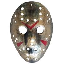 Máscara Jason Plástica Vintage Terror Halloween Festa Susto