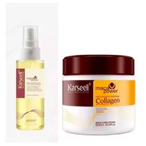Máscara Karseell collagen 500gr e Óleo Essense 50 ml Original