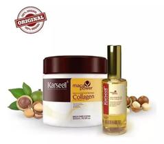 Máscara Karseell Collagen e Óleo 60ml Reparação instantenea