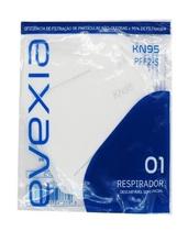 Máscara KN95 Proteção Hospitalar Com Clip Nasal Branca PHARMA