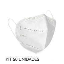 Máscara KN95 Proteção Respiratória 5 Camadas Reutilizável Kit