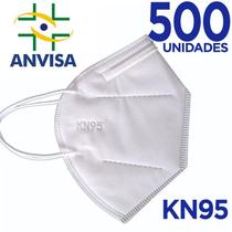Máscara KN95 sem válvula (com ANVISA) - 500 unidades