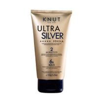 Máscara Knut Ultra Silver PEROLA 150g Matizadora Loiros Platinados em 2 Minutos