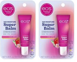 Máscara labial eos 24H Moisture Super Balm Honey Apple 10mL x2