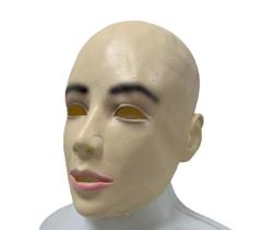 Máscara Latex Bald Beauty Headgear Halloween Horror Masquerade Máscara Latex Bald Beauty Headgear Halloween Horror Masquerade