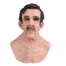 Máscara, látex, simulação facial completa, fantasia de cosplay
