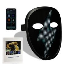 Máscara LED Depointer Life 2023 - Bluetooth Recarregável via App