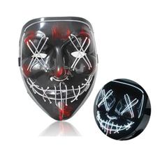 Mascara Led Festa Neon Filme Uma Noite De Crime Fio Duplo