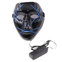 Máscara LED Glowing Crying Smiley para fantasia de carnaval de Halloween Máscara LED Glowing Crying Smiley para fantasia de carnaval de Halloween