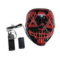 Máscara Led Halloween - Uma Noite de Crime - Lilás - 1 Unidade Máscara Led Halloween - Uma Noite de Crime - Lilás - 1 Unidade