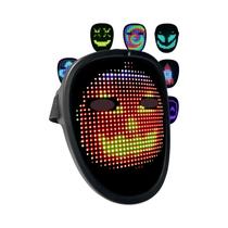 Máscara LED Infantil Com Sensor De Gestos Para Festas De Halloween, Festivais E Performances, Máscara LED Infantil Com Sensor De Gestos Para Festas De Halloween, Festivais E Performances,