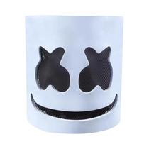 Máscara LED Marshmello Para DJ, Respirável, Acessórios Para Festas De Halloween, Capacete De Cosplay