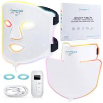 Máscara LED para rosto e pescoço Nutrished Bodynskin 7 cores com NIR