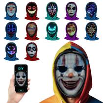 Máscara LED Zonasyrn DIY com sensor de gestos para crianças e adolescentes