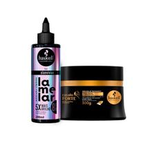 Máscara Líquida Haskell Lamelar + Máscara Cavalo Forte 300g