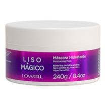 Máscara Liso Mágico Hidratante 240g Lowell Máscara Liso Mágico Hidratante 240g Lowell