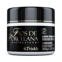 Máscara Liso Perfeito Fios de Porcelana 350g - Triskle