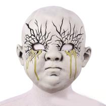 Máscara Little Monster Latex White com cobertura facial completa