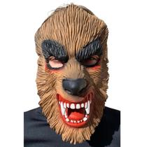 Máscara Lobisomem Raivoso Halloween Carnaval Fantasia Teatro Terror Assustador Dia das Bruxas Zumbi Cosplay Horror