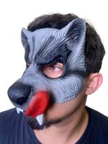 Mascara Lobo Mau metade do rosto com lingua pra fora- Festa - Lynx produções