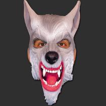 Máscara Lobo Terror Carnaval Halloween - Spook Elástico