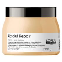Máscara Loreal Absolut Repair Gold Quinoa 500g - Reconstrução e Força Máscara Loreal Absolut Repair Gold Quinoa 500g - Reconstrução e Força