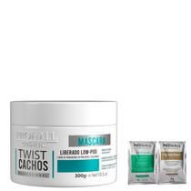 Máscara Low Poo Cabelos Cacheados Twist Curls Prohall