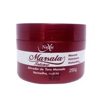 Máscara Marsala Matizador Intenso Ativador de Tons 300ml Naxos