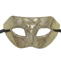 Máscara Masquerade Leather Dragon Scale Half Face PVC Adult