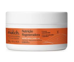 Máscara match nutrição regeneradora 250g o boticário